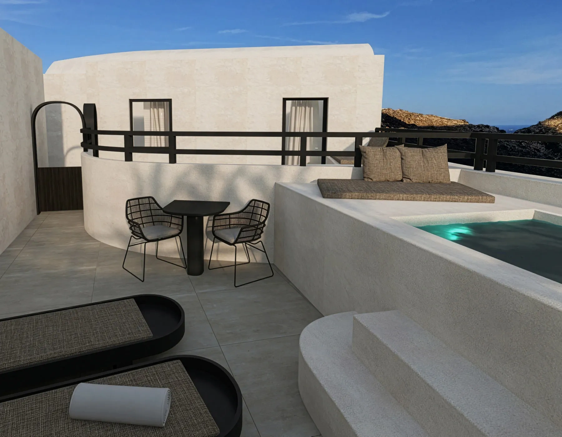Grand Loft Sea View Suite with Hot Tub